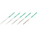 TRUSCO トラスコ中山 TRUSCO ダイヤモンドヤスリ 精密用 5本組 セット GS-5-SET 1176307