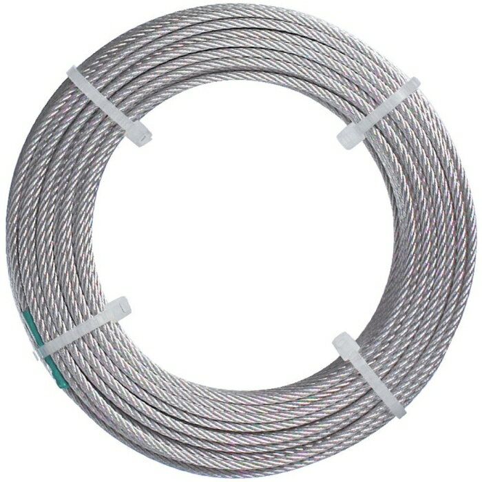 TRUSCO トラスコ中山 TRUSCO　ナイロン被覆ステンワイヤロープ CWC-15S5 2134748