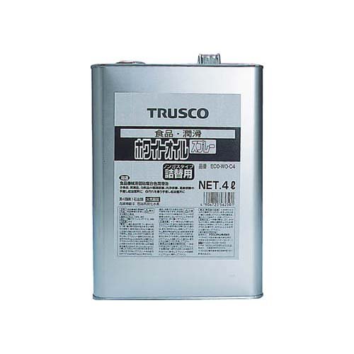 TRUSCO トラスコ中山 TRUSCO　αホワイトオイルスプレー　4L ECO-WO-C4 5123097