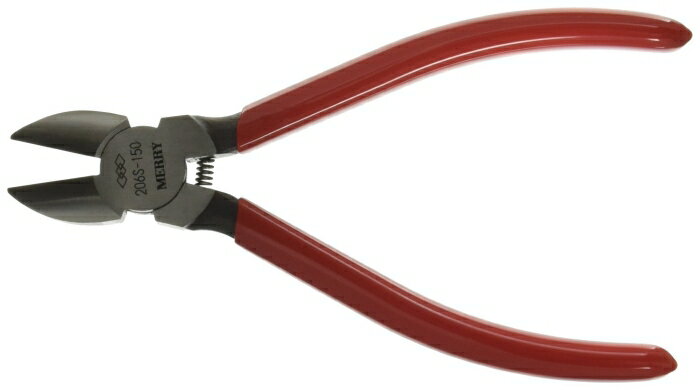 メリー（室本鉄工）　鋭刃付強力ニッパ150mm 206S-150 2741580