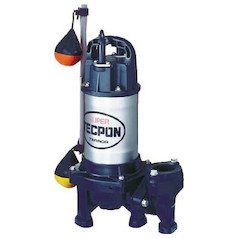 寺田ポンプ製作所　汚物混入水用水中ポンプ　自動　50Hz PXA-400T 2273764