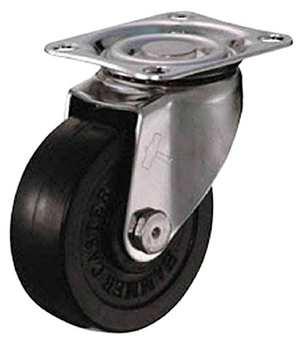 ハンマーキャスター ハンマー　オールステンレス　S型自在　ゴム車75mm 320S-R75-BAR01 1251261