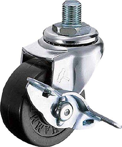 ハンマーキャスター ハンマー　A型ねじ式　自在SP付　ゴム車50mm　M12XP1．25 415A-30R50-BAR01 2425530