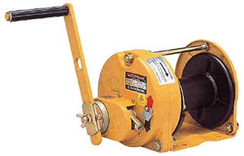 マックスプル工業 マックスプル　回転式手動ウインチ GM-3 1091719