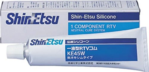 Various Materials - 信越化学工業 KE45100 3053BK 一般電気用RTVゴム 100g 黒 3539067