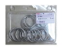 (株) ニッサチェイン P810 5123 ニッサチェイン ニッケルWリング 2.0×25mm (18個入) 3603997