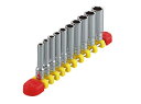 京都機械工具 KTC TB2L10E (6.3SQ) ディープソケットセット (ミリ) 【1/4′′SQディープソケットセット (六角)】 0000110330...
