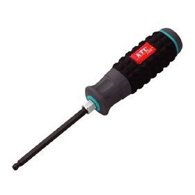 京都機械工具 ※KTC 樹脂柄ボールポイントヘキサゴンドライバ1/4inch D1H14BP 2285 3837106