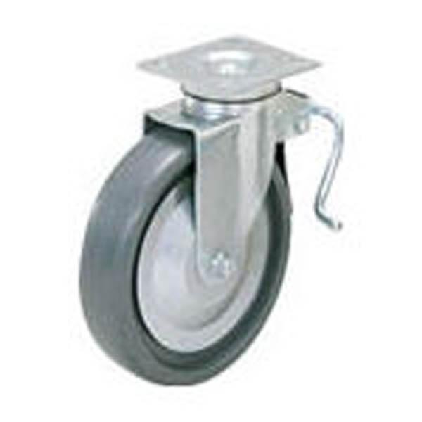 スガツネ工業 LAMP 重量用キャスター31-404B-PSE(200-139498 31404BPSE