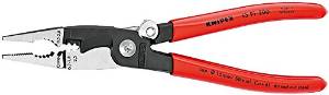 クニペックス KNIPEX クニペックス エレクトロプライヤー ロック付 200mm 1391-200