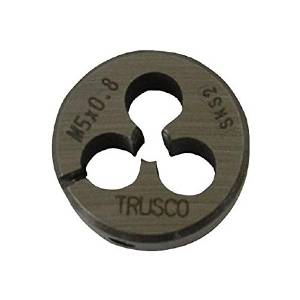 TRUSCO トラスコ中山 TRUSCO 丸ダイス 25径 M2.6X0.45 (SKS) T25D-2.6X0.45 (P)