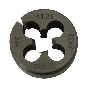 TRUSCO トラスコ中山 TRUSCO 丸ダイス 25径 ウイットねじ 3/8W16 (SKS) T25D-3/8W16 (P)