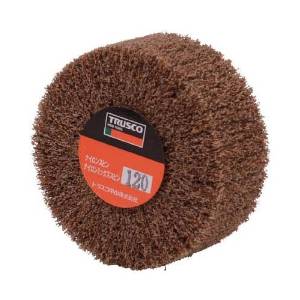 TRUSCO トラスコ中山 TRUSCO スピンねじ式ナイロンホイール外径60×厚25 600# 5個入 UFNS625-600 (P)