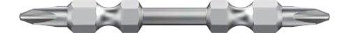 Wera Werkzeuge Wera 3851/23RBTH ステンレス両頭ビット +2×65 343698