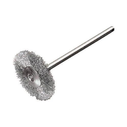 LESSMANN社 LESSMANN 軸付ミニチュアブラシ 平型 Φ19 410322