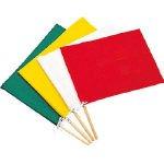 日本緑十字社 緑十字 手旗 黄 300×420mm 布 245003(4.0)