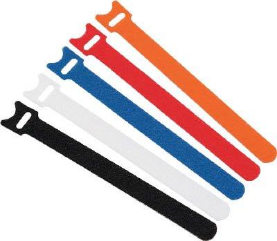 TRUSCO トラスコ中山 TRUSCO マジックバンド 超薄型 ストラップ 20cm 黒 MKSH2520BK 3897427