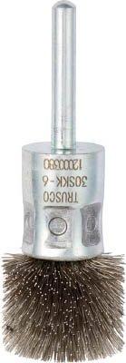 TRUSCO トラスコ中山 TRUSCO 傘型ステンレスブラシ 角型 Φ30 30SKK6
