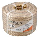 TRUSCO トラスコ中山 TRUSCO 麻ロープ 3つ打 線径12mmX長さ20m R1220A
