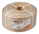 TRUSCO トラスコ中山 TRUSCO 麻ロープ 3つ打 線径12mmX長さ30m R1230A