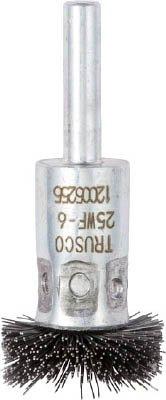 TRUSCO トラスコ中山 TRUSCO フラワー型 ワイヤーブラシ 25パイ 25WF6