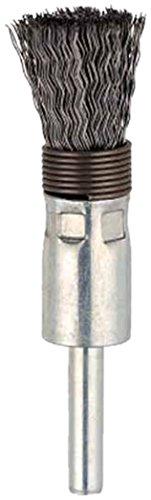 TRUSCO トラスコ中山 TRUSCO 筒型ブラシΦ15X軸6 鋼線0.3 スプリング付 TEBS15S