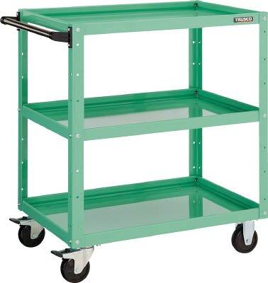 TRUSCO トラスコ中山 イーグルワゴン　600X400XH740　3段　YG色 EGW-763-YG 1台