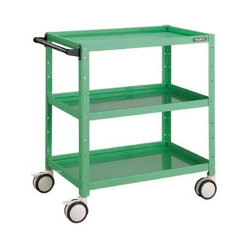 TRUSCO トラスコ中山 バーディワゴン　600X400　ウレタン双輪　YG色 BDW-763D-YG 1台
