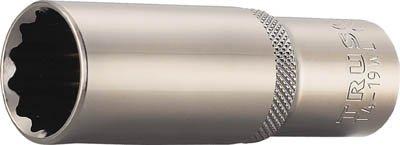 Rakuten - TRUSCO トラスコ中山 TRUSCO ディープソケット 12角タイプ 差込角12.7 対辺12mm T412WL 3019641