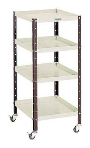 TRUSCO トラスコ中山 TRUSCO V型ツールワゴン 350X420XH798 4段 VS1