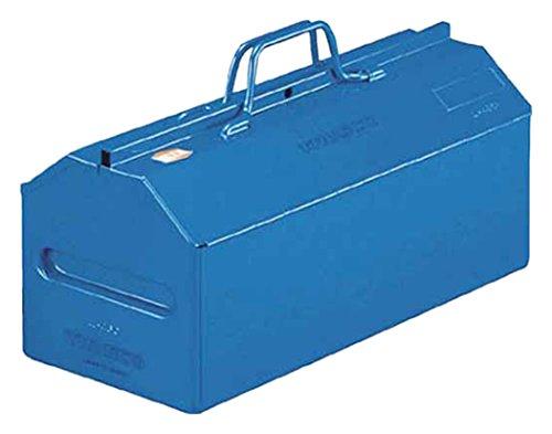 TRUSCO トラスコ中山 TRUSCO 山型中皿付工具箱 533X201X261 ブルー L530B