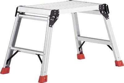 TRUSCO トラスコ中山 TRUSCO 足場台 アルミ製・プロ用 600X400XH560 TDWT606