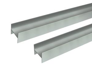 HILOGIC ハイロジック アルミH型 2m 1.5x1.2x34.4x30mm シルバー 2本組