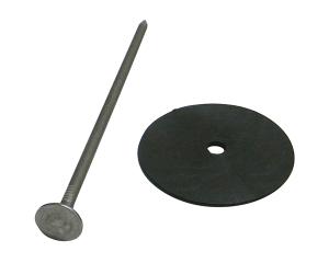 森下 防草シート用固定釘5mmΦX15cm 50本入