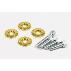 SP武川 アルミ削り出しアンダーカウルサイドカラー(ゴールド) Z125 PRO 品番：09-11-0172