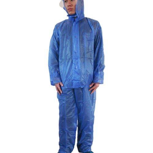 カジメイク サンワナカムラ #1500 レインスーツ LL ブルー