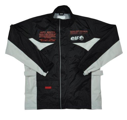 エルフ(ELF) レインスーツ　（ELR−3291）　カラー：BK　サイズ：M