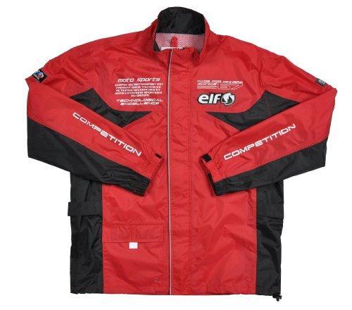 エルフ(ELF) レインスーツ　（ELR−3291）　カラー：RD　サイズ：LL