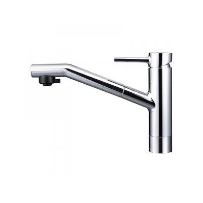 YAZAWA ヤザワ 流し台用シングルレバー式シャワー付混合栓 シャワー引出し式 逆止弁付 《equalシリーズ..