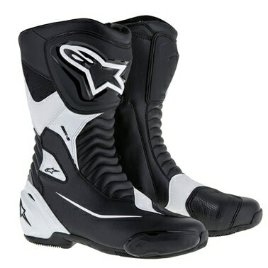 ALPINESTAR アルパインスターズ バイクブーツ ブラック/ホワイト (EUR 41/26.0cm) SMX-Sブーツ　※必ず購入前に仕様をご確認下さい