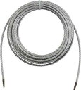 TRUSCO トラスコ中山 TRUSCO 手動ウインチ用ワイヤーΦ8×20M用(切りっ放し) code:7673523(4)