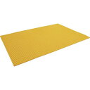TRUSCO トラスコ中山 TRUSCO ジャバラマットスリム 粘着付き 600X900mm イエロー code:8187057
