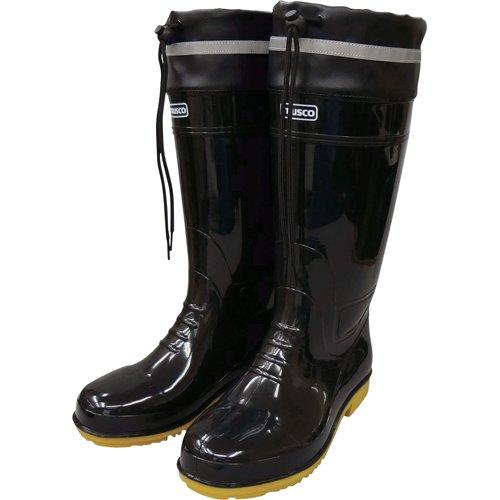 Rakuten - TRUSCO トラスコ中山 TRUSCO 耐油安全ブーツ フード付 LL 黒 code:8189526