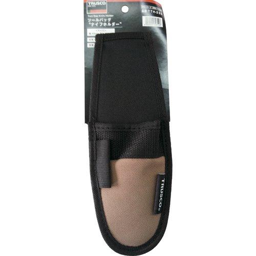 TRUSCO トラスコ中山 TRUSCO ツールバッグナイフホルダー 一丁差し・ペン差し一本 ブラック色 code:818..