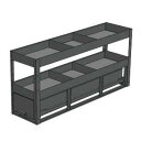 デンサン/ジェフコム バンキャビネット