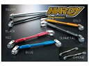 ハーディー(HARDY) HARDY EZアタッチハンドルブレース LONG ガンメタ HH07CGM
