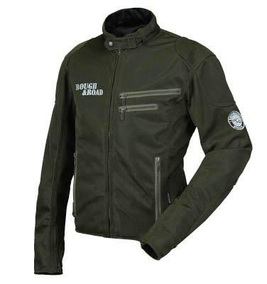 ラフアンドロード(ROUGH&ROAD) ライディングZIPメッシュジャケットEM　OV−L　RR7308OV3