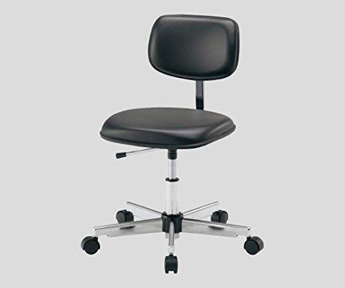 アズワン カラフルスタンダードチェア ブラック リング無しNC2-664-012-664-01