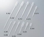 &nbsp;メーカー&nbsp;アズワン&nbsp;商品カテゴリ&nbsp;研究器具・実験用品＞ピペット・スポイト&nbsp;発送目安&nbsp;1日〜2日以内に発送予定（土日祝除）&nbsp;お支払方法&nbsp;銀行振込・クレジットカード&nbsp;送料&nbsp;送料無料&nbsp;特記事項&nbsp;&nbsp;その他&nbsp;●材質:PE(ポリエチレン)●入数:1ケース(1000本入)●型番:E-212●タイプ:計量線・目盛付き約0.5/1.0mL●容量(mL):1●全長(mm):140 ◆ ●樹脂成分の溶出がほとんどありません。●EOG及び放射線滅菌ができます。●凍結保存が可能です。●ピペットの先端は、ヒートシール(熱密封)ができます。