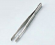アズワン 標準型ピンセット　IPT-15　扁平　ステンレスNCG1553077-164-11